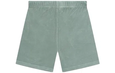Essentials Fear Of God  Ss23 Sweatshort 'sycamore' In Blue
