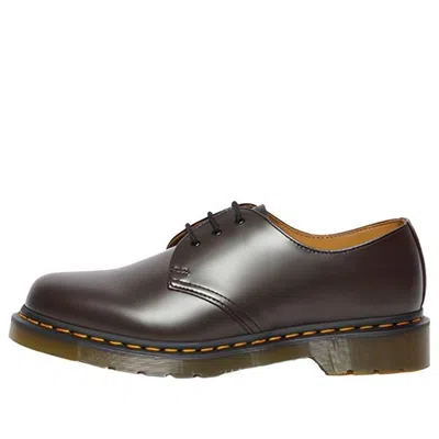 Dr. Martens 1461 Crazy Horse Leather Oxford Shoes In Brown