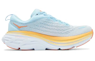 Hoka Bondi 8 Running Shoe In Blue