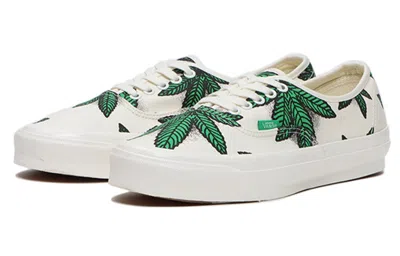 Vans Og Authentic Lx 'sweet Leaf - White' In Neutral