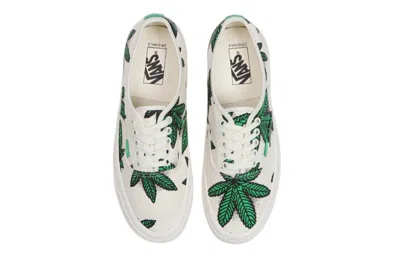 Vans Og Authentic Lx 'sweet Leaf - White' In Neutral