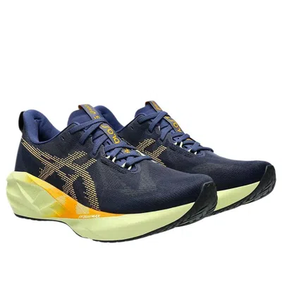 Asics Novablast 5 2e Wide 'indigo Blue Amber' In Multi