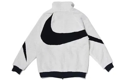 Nike Big Swoosh Reversible Boa Jacket (asia Sizing) 'white' | ModeSens