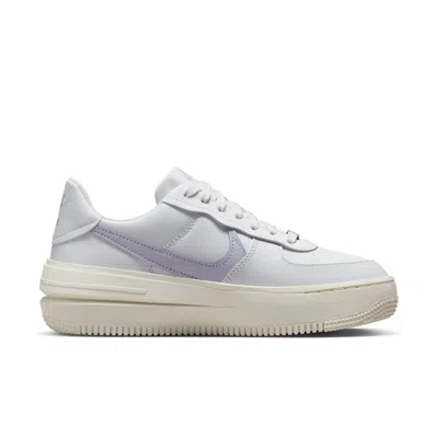 Nike (wmns)  Air Force 1 Plt.af.orm 'summit White Oxygen Purple'