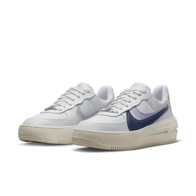 Nike (wmns)  Air Force 1 Plt.af.orm 'summit White Oxygen Purple'