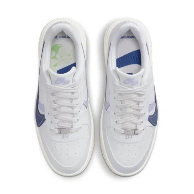Nike (wmns)  Air Force 1 Plt.af.orm 'summit White Oxygen Purple'