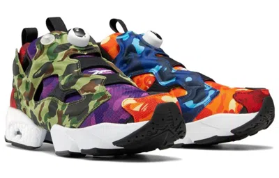 Reebok X Bape Instapump Fury Og Sneakers In Multi