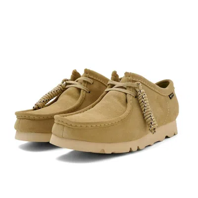 Clarks Wallabee Gore-tex 'maple Suede' In Brown