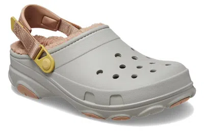 Crocs All Terrain Lined Clog 'grey Brown' In Multi
