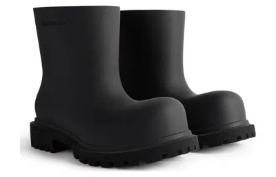 Balenciaga Black Eva Steroid Ankle Boots