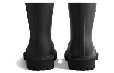 Balenciaga Black Eva Steroid Ankle Boots