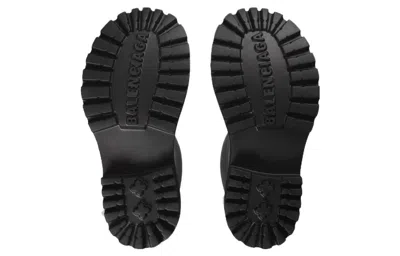 Balenciaga Black Eva Steroid Ankle Boots