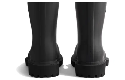 Balenciaga 55mm Steroid Rubber Boots In Black