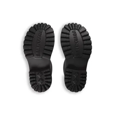 Balenciaga 55mm Steroid Rubber Boots In Black