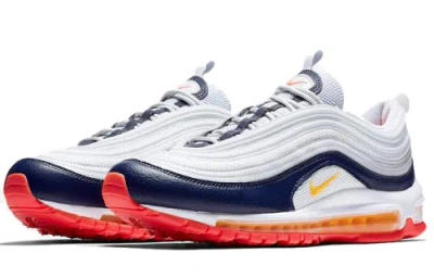 Nike (wmns)  Air Max 97 'platinum Navy Orange' In Multi