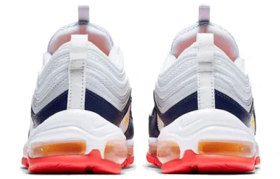 Nike (wmns)  Air Max 97 'platinum Navy Orange' In Multi