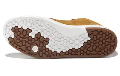 Timberland Davis Square Chukka Leather And Fabric Boots 'wheat' In Multi