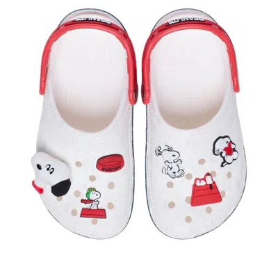 Crocs (td)  X Peanuts Snoopy Classic Clog 'white Black'