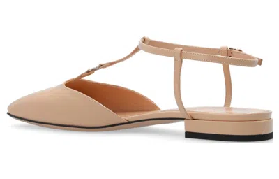Gucci (wmns)  New Denim Ballerina Flats 'pink' In Neutral