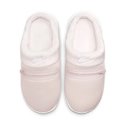 Nike Burrow Flat Slippers In Pink