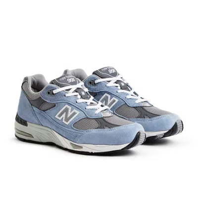 New Balance (wmns)  991v1 Made In England 'dusty Blue' In Multi