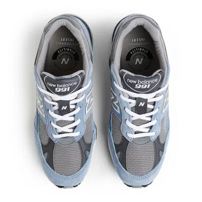 New Balance (wmns)  991v1 Made In England 'dusty Blue' In Multi