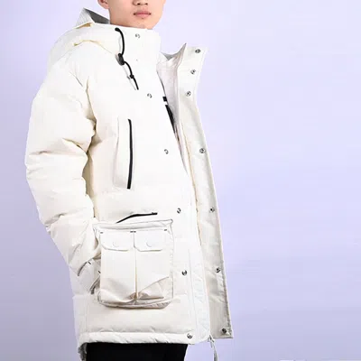 Converse Down Mid Length Jacket 'white'
