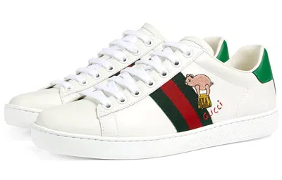 Gucci Ace Low-top Sneakers In Multicolor