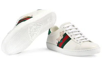 Gucci Ace Low-top Sneakers In Multicolor