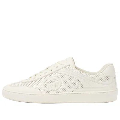 Gucci G74 Gg Suede & Fabric Sneakers