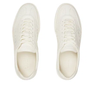 Gucci G74 Gg Suede & Fabric Sneakers