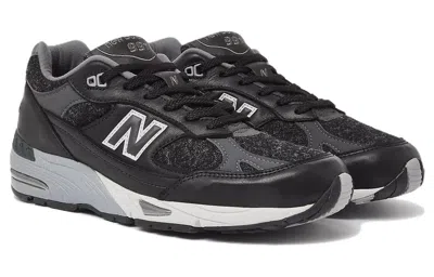New Balance 991 Made In England 'harris Tweed' In Black