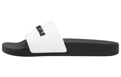 Balenciaga Slides In White