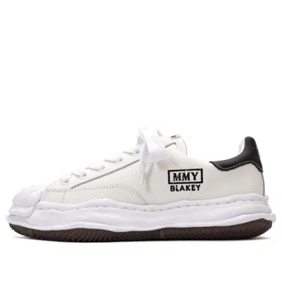 Miharayasuhiro Maison Mihara Yasuhiro Blakey Og Sole Embossed Leather Low 'white' In Multi