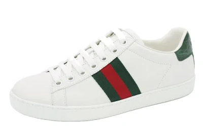 Gucci (wmns)  Ace 'green Crocodile' In Multi