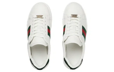 Gucci Women Ace Leather Sneakers In Multi