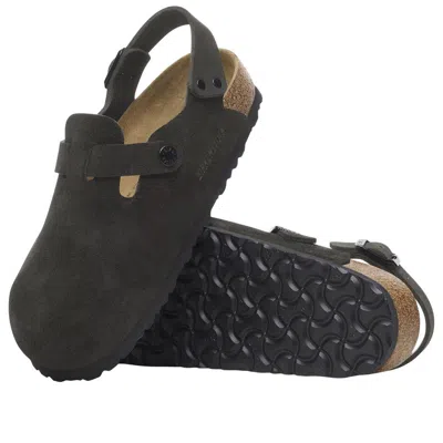 Birkenstock Closed-toe Sandals With Adjustable Buckle Straps In Black