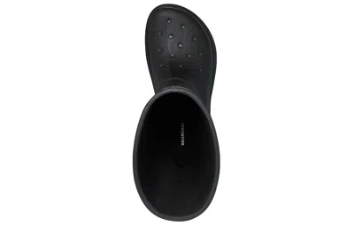 Balenciaga X Crocs Water Resistant Boot In Black