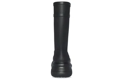 Balenciaga X Crocs Water Resistant Boot In Black