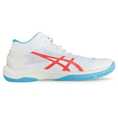 Asics Breathable Design Mesh Upper Sneakers In White