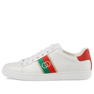 Gucci (wmns)  Ace 'interlocking G - White' In Multi