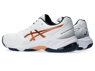 Asics Gel-netburner Ballistic Ff 3 'white Grey' In Gray