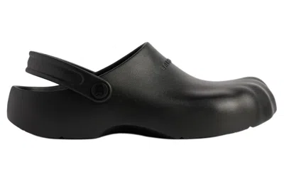 Balenciaga Sunday Molded Rubber Slides In Black