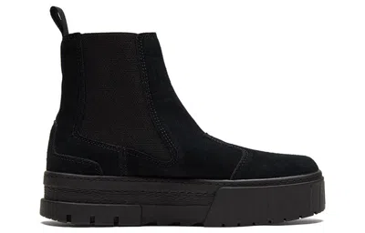 Puma Mayze Infuse Platform Chelsea Boot In Black
