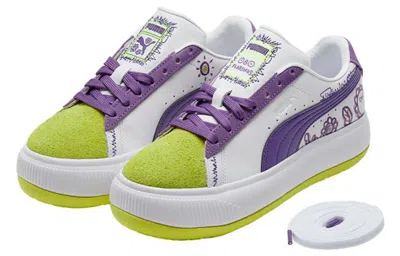 Puma (wmns)  X Flabjacks Suede Mayu 'garden Of Rest' In White