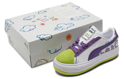 Puma (wmns)  X Flabjacks Suede Mayu 'garden Of Rest' In White