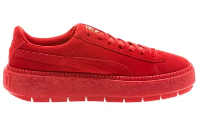 Puma (wmns)  Suede Platform Trace 'valentines Day' In Red