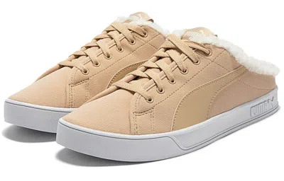 Puma Bari Mule Sherpa In Nude