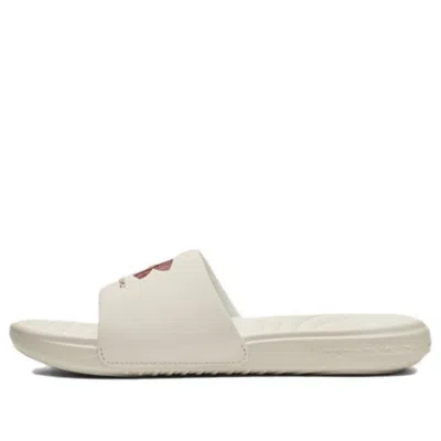 Under Armour (wmns)  Ansa Fixed Slide 'ivory Red Fusion' In White