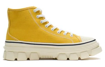 Li-ning Cf Classic Canvas Hi  'yellow White'